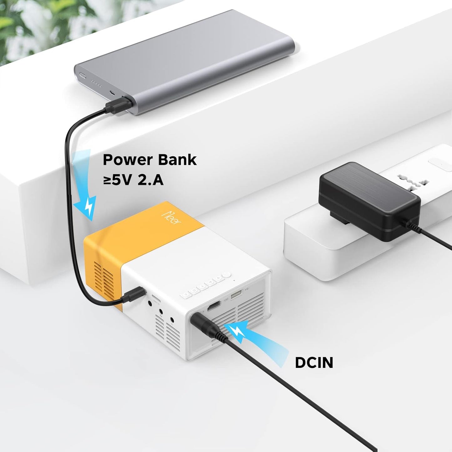 Mini Portable Projector (Play On The Go)