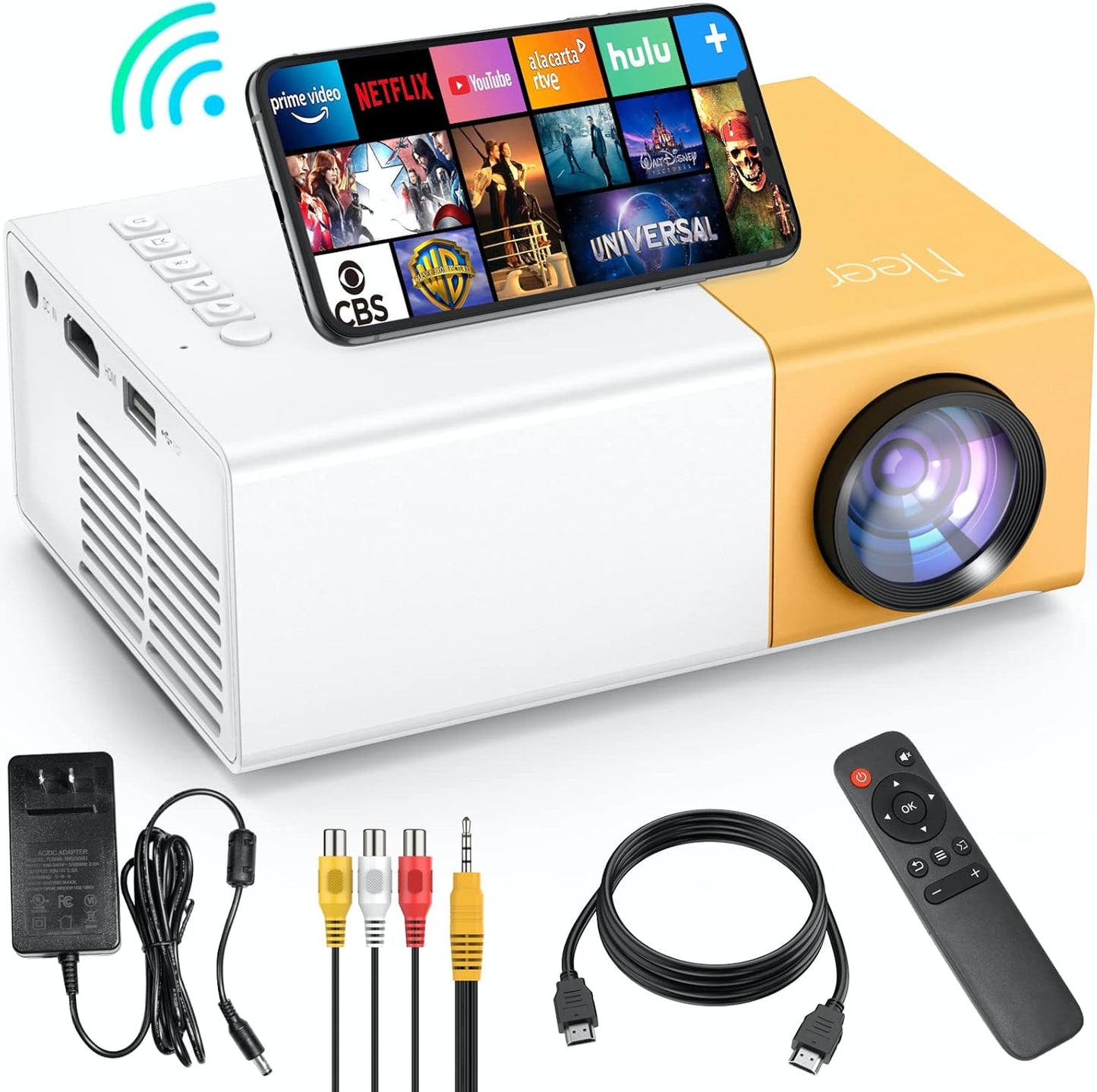 Mini Portable Projector (Play On The Go)