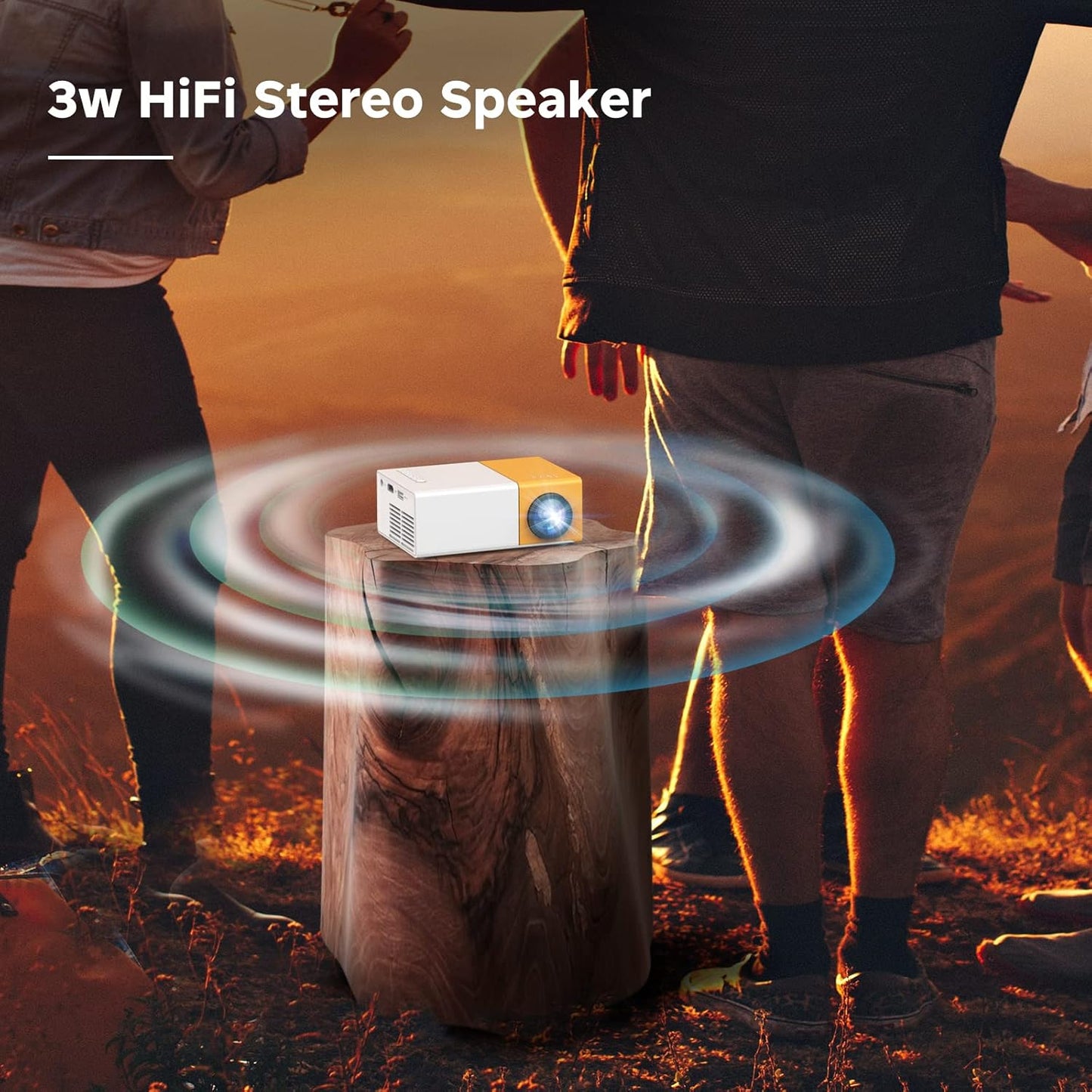 Mini Portable Projector (Play On The Go)