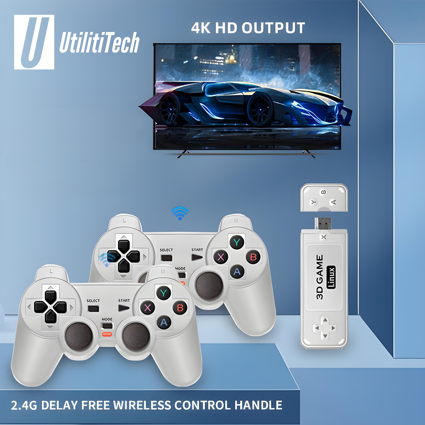 Y6 RETRO GAME STICK PRO™ Console 20,000+ Retro Games