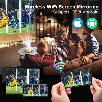 Mini Portable Projector (Play On The Go)