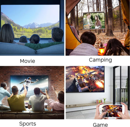 Mini Portable Projector (Play On The Go)