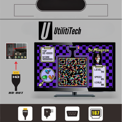 SUPER MINI SN-02 Classic Entertainment Game Console