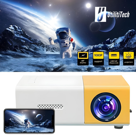 Mini Portable Projector (Play On The Go)